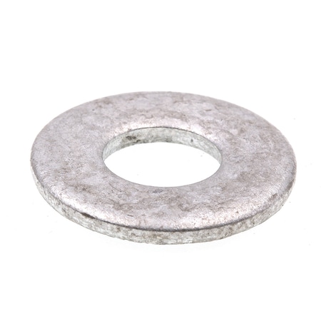 Prime-Line Flat Washer, For Screw Size 3/8" , Steel Galvanized Finish, 50 PK 9080082
